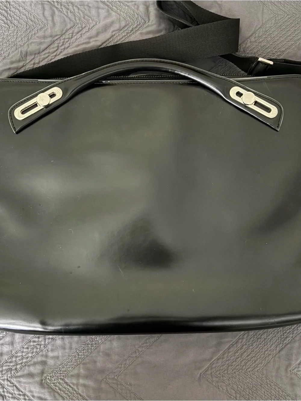 Vintage @bchic x Cécile et Jeanne laptop bag